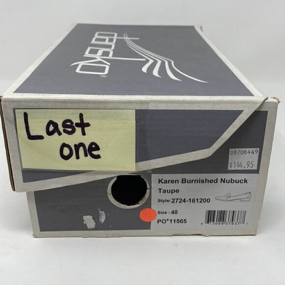 Dansko Karen Flats Burnished Nubuck Taupe - Picture 9 of 9